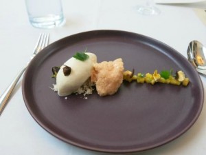 'Extreme altitude' met bevroren aardappel in restaurant Central, Peru. (Foto: Pinterest)